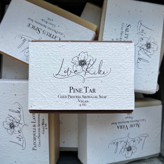 Pine Tar Soap Bar